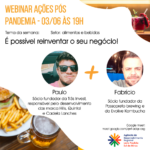 Segundo encontro Webinar: Ações pós pandemia!